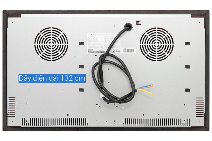 Bếp từ đôi lắp âm AVA LY-DS3S Màu Đen