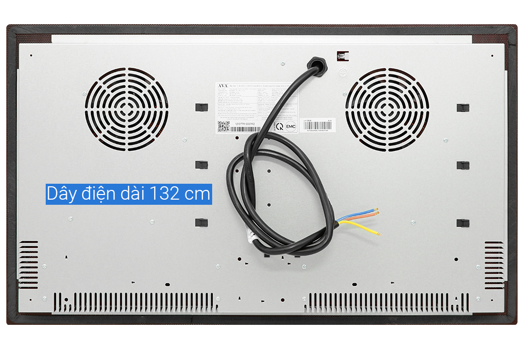 Bếp từ đôi lắp âm AVA LY-DS3S Màu Đen