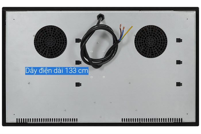 Bếp từ đôi lắp âm Rapido RI4000DS Màu Đen