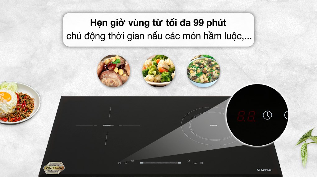 Bếp từ hồng ngoại âm Rapido RC4200DS 4400W