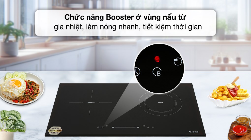 Bếp từ hồng ngoại âm Rapido RC4200DS 4400W