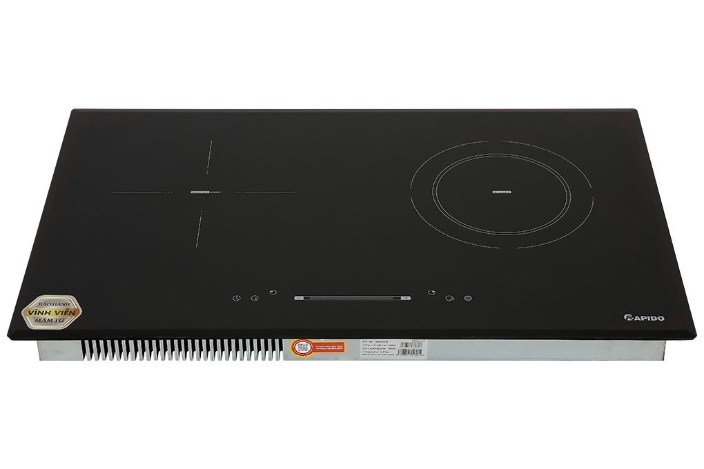 Bếp từ hồng ngoại âm Rapido RC4200DS 4400W Màu Đen
