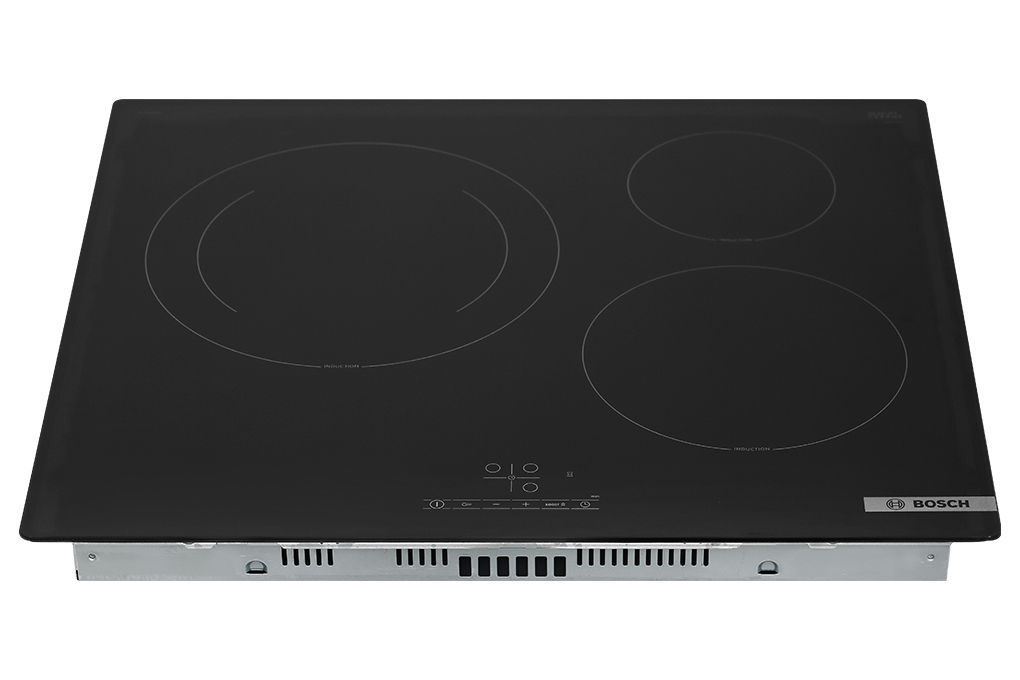 Bếp từ 3 vùng nấu lắp âm Bosch PUJ61RBB5E Màu Đen