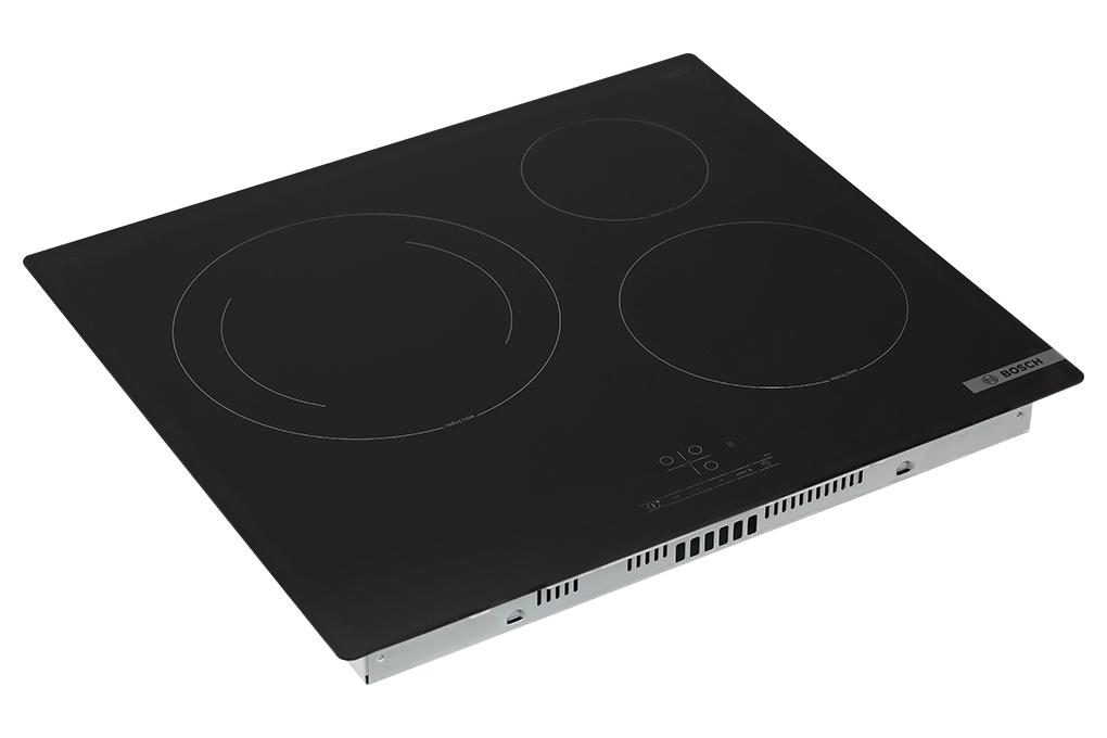 Bếp từ 3 vùng nấu lắp âm Bosch PUJ61RBB5E Màu Đen