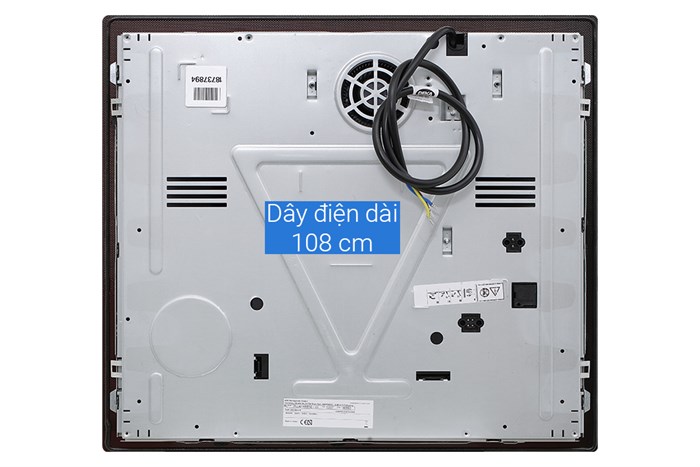 Bếp từ 3 vùng nấu lắp âm Bosch PUJ61RBB5E Màu Đen