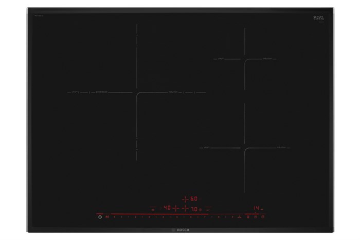 Bếp từ 3 vùng nấu lắp âm Bosch PID775DC1E Màu Đen