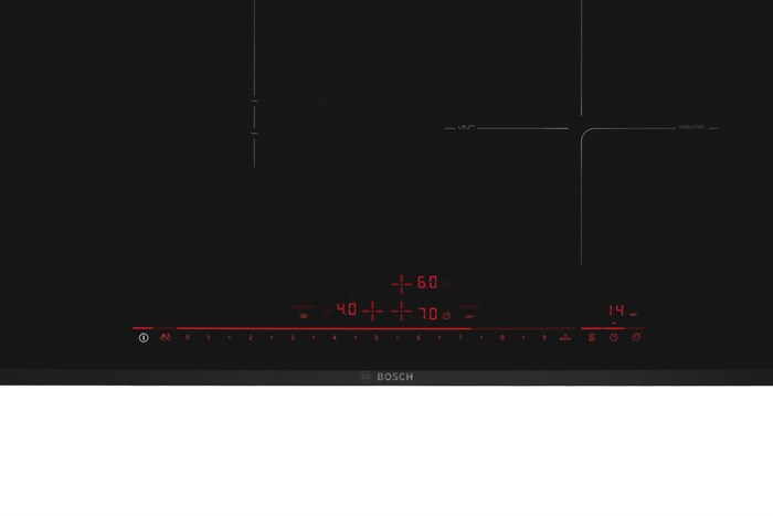 Bếp từ 3 vùng nấu lắp âm Bosch PID775DC1E Màu Đen