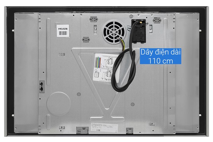 Bếp từ 4 vùng nấu lắp âm Bosch PIE875DC1E Màu Đen