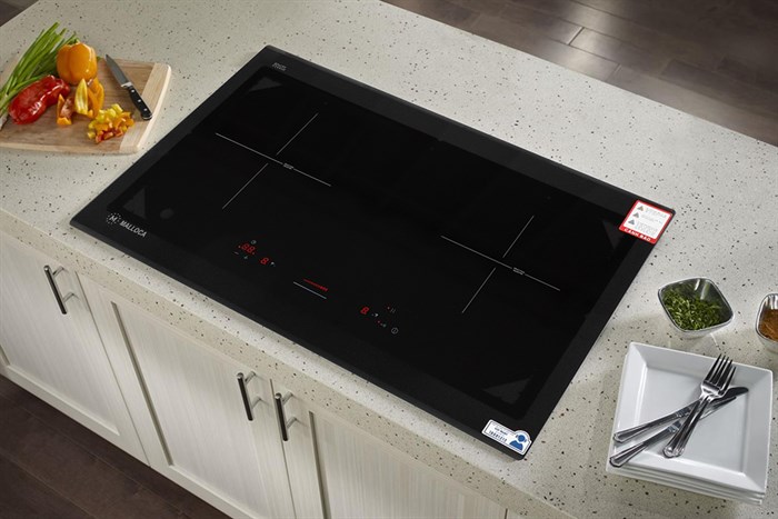 Bếp từ đôi âm Malloca MI 732SL 3600W Màu Đen