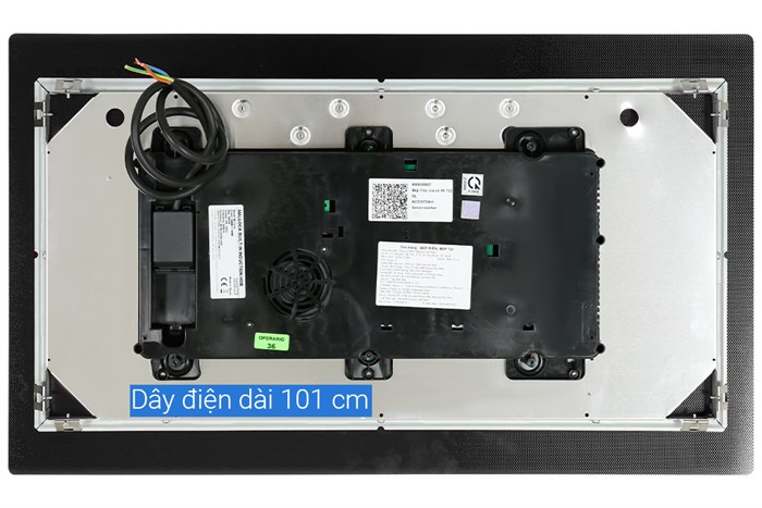 Bếp từ đôi âm Malloca MI 732SL 3600W Màu Đen