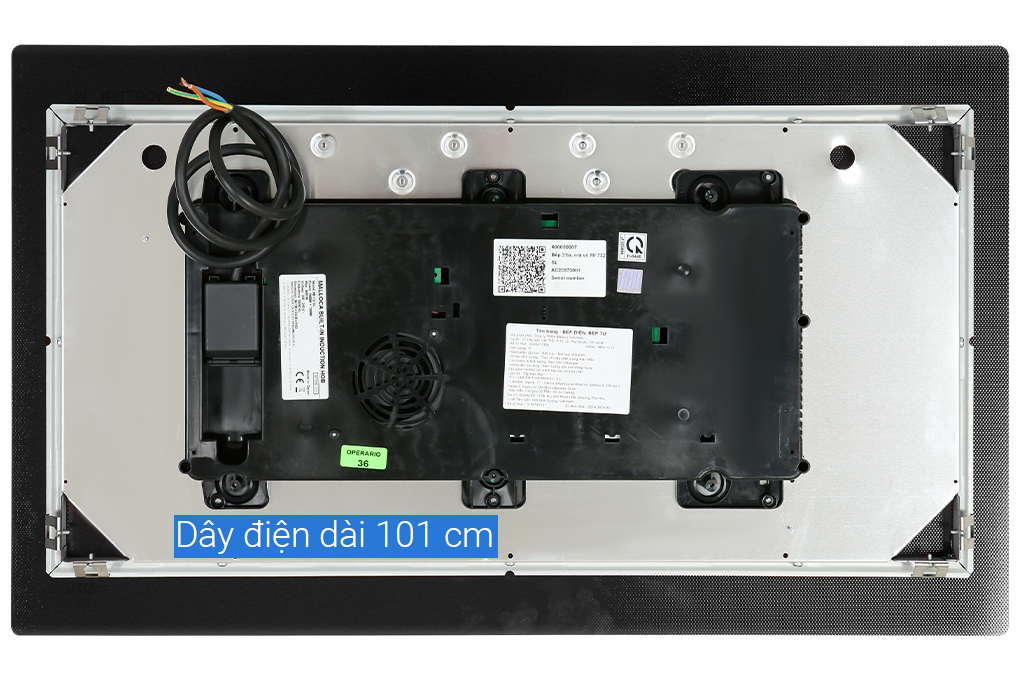 Bếp từ đôi âm Malloca MI 732SL 3600W - 9
