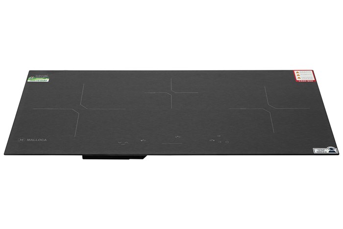 Bếp từ 3 vùng nấu lắp âm Malloca MH-03IS Màu Bạc