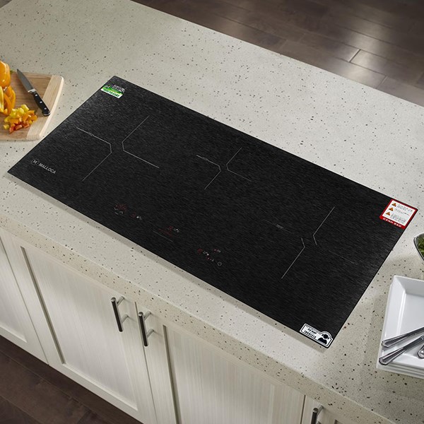 Bếp từ 3 vùng nấu lắp âm Malloca MH-03IS