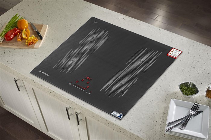 Bếp từ 4 vùng nấu lắp âm Malloca MI 594 LINEAR Màu Xám