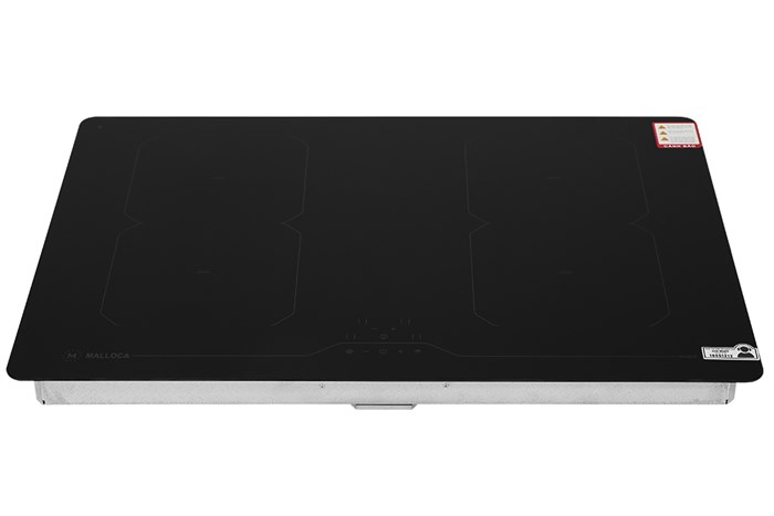 Bếp điện từ 4 vùng nấu lắp âm Malloca MI-784 ITG Màu Đen