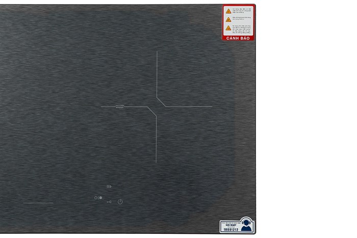 Bếp từ đôi âm Malloca MH-02IS 3800W Màu Bạc