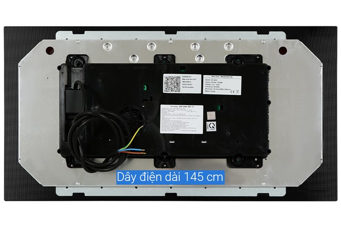 Bếp từ đôi âm Malloca MH-02IS 3800W Màu Bạc