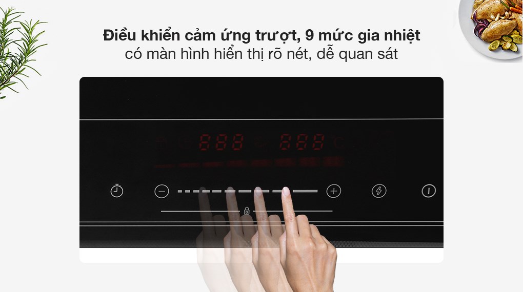 Bếp từ hồng ngoại lắp âm Teka HIC 7322 S