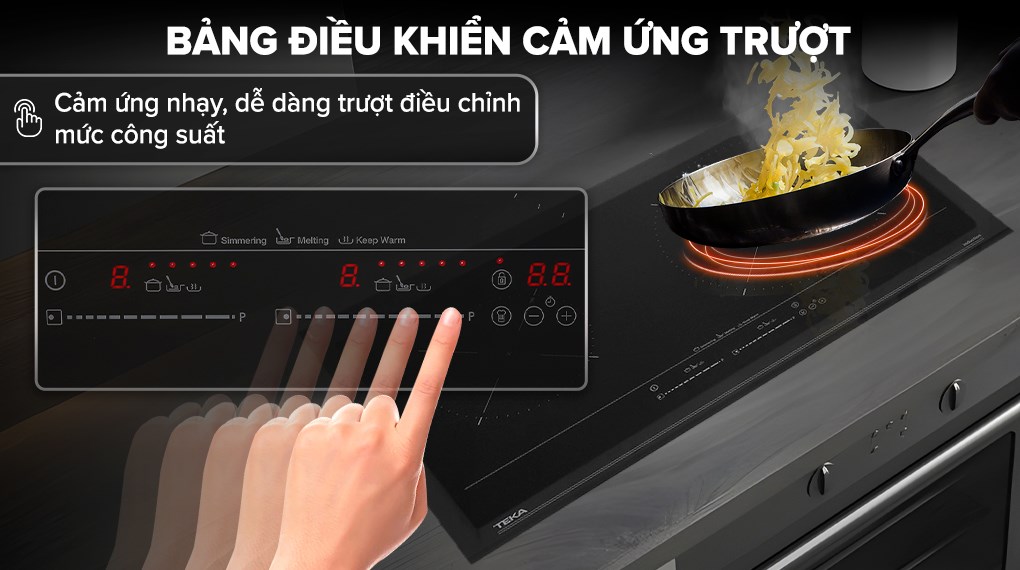 Bếp từ đôi lắp âm Teka IZC 72310 MSP BK