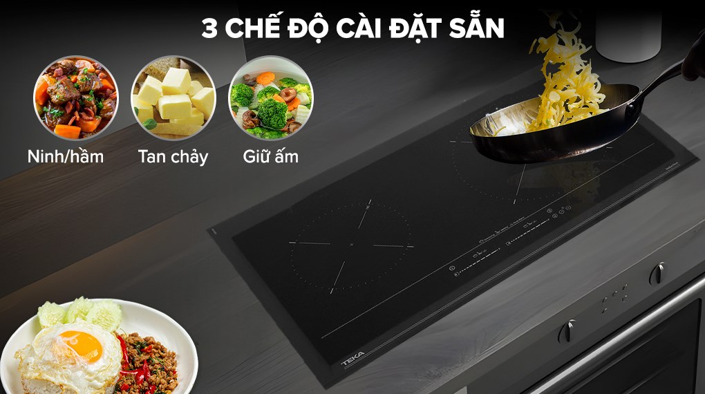 Bếp từ đôi lắp âm Teka IZC 72310 MSP BK