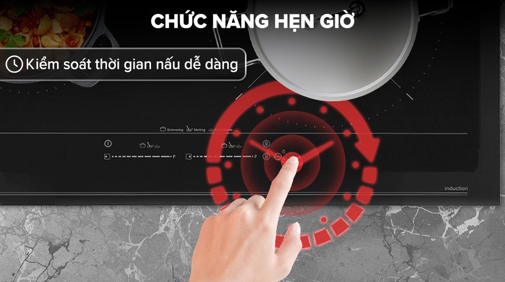 Bếp từ đôi lắp âm Teka IZC 72310 MSP BK