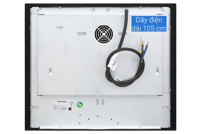 Bếp từ 3 vùng nấu lắp âm Teka IZC 63320 BK MSS Màu Đen