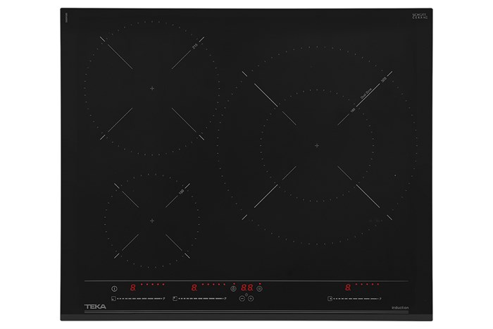 Bếp từ 3 vùng nấu lắp âm Teka IZC 63320 BK MSS Màu Đen