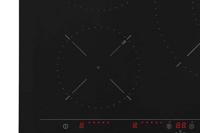 Bếp từ 3 vùng nấu lắp âm Teka IZC 63320 BK MSS Màu Đen