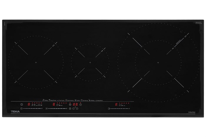 Bếp từ 3 vùng nấu lắp âm Teka IZC 83620 MST BK Màu Đen