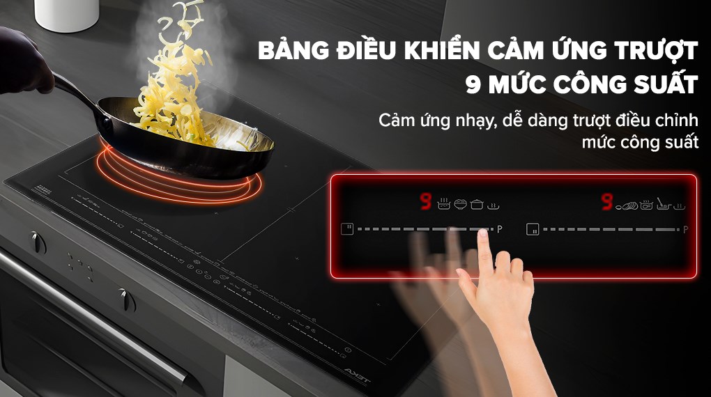 Bếp từ đa vùng nấu lắp âm Teka IZF 68700 MST BK