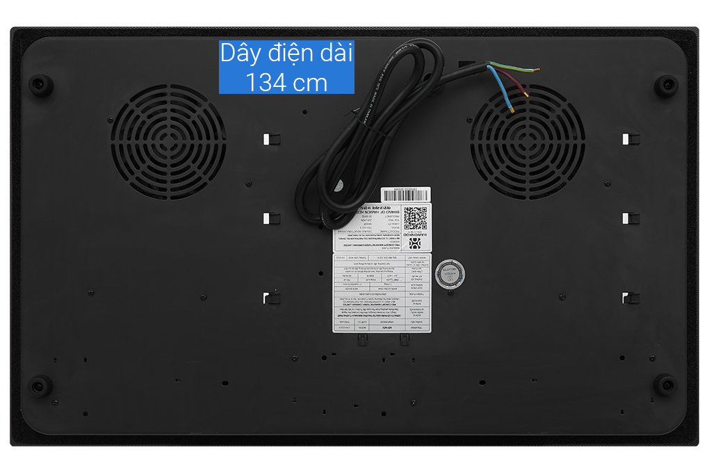 Bếp từ đôi âm Hawonkoo CEH-222-II 3800W Màu Đen