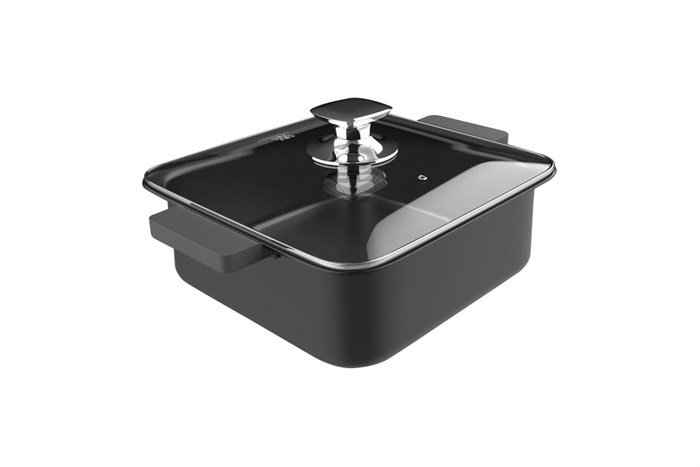 Bếp từ đôi kèm bộ nồi Hawonkoo MCEH-200-II-GR Màu Đen