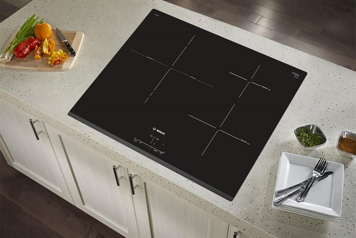 Bếp từ 3 vùng nấu lắp âm Bosch PID631BB1E Màu Đen