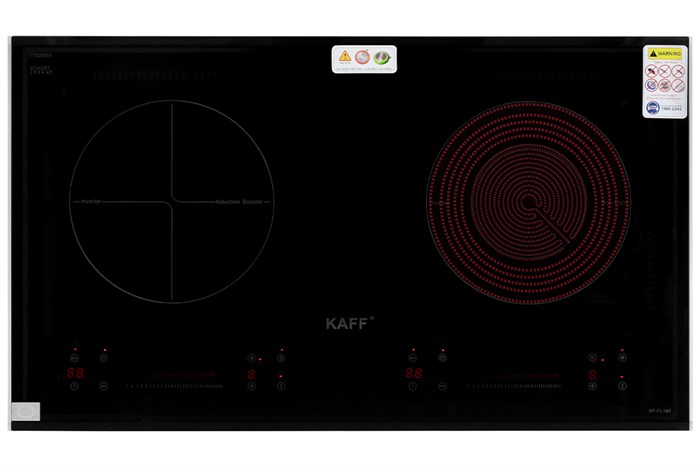 Bếp từ hồng ngoại âm KAFF KF-FL108 4500W Màu Đen