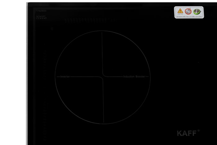 Bếp từ hồng ngoại âm KAFF KF-FL108 4500W Màu Đen