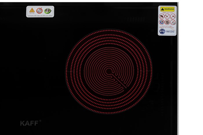 Bếp từ hồng ngoại âm KAFF KF-FL108 4500W Màu Đen