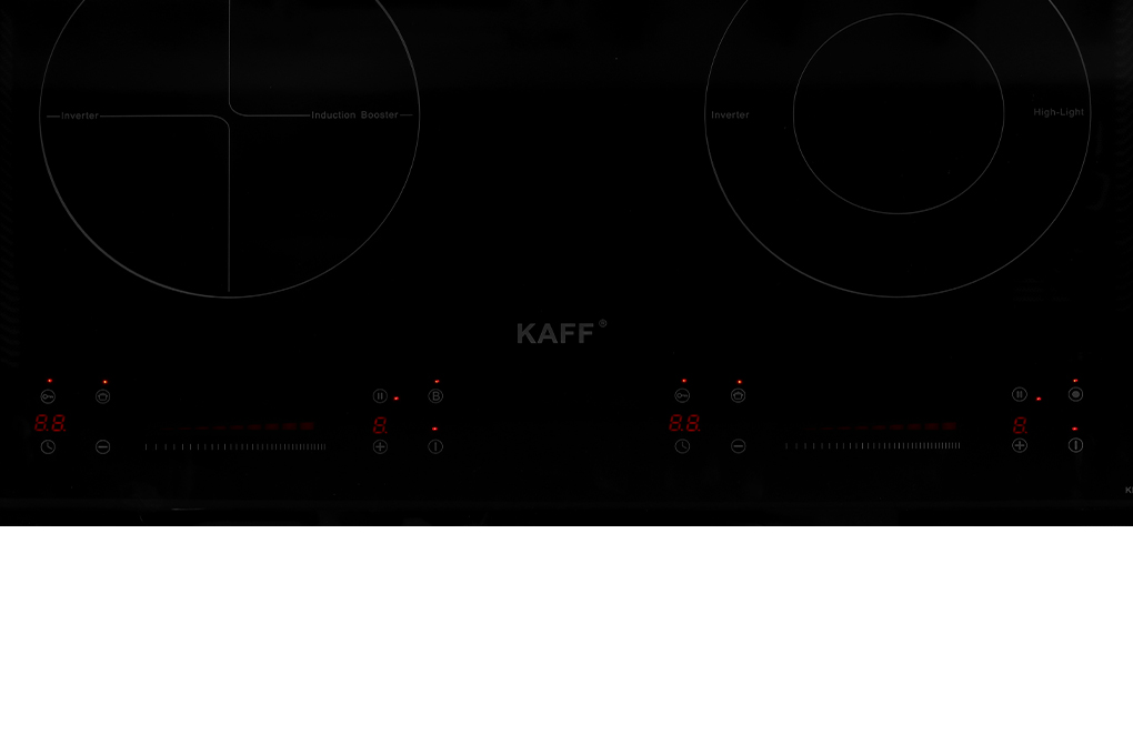 Bếp từ hồng ngoại âm KAFF KF-FL108 4500W Màu Đen