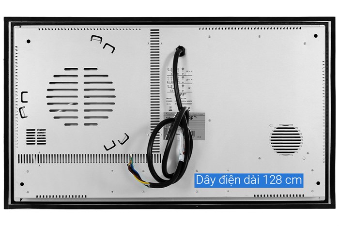 Bếp từ hồng ngoại âm KAFF KF-FL108 4500W Màu Đen