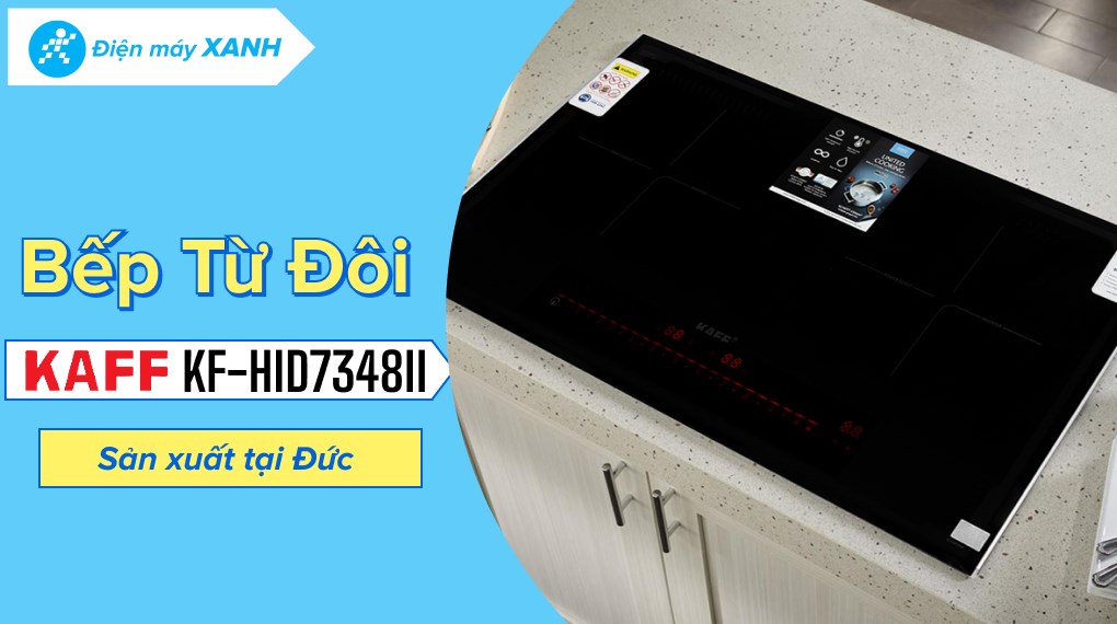 Bếp từ đôi lắp âm KAFF KF-HID7348II