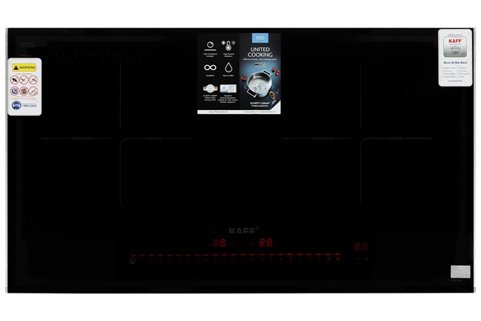Bếp từ đôi âm KAFF KF-HID7348II 4600W Màu Đen