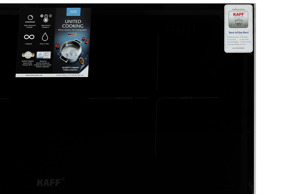 Bếp từ đôi âm KAFF KF-HID7348II 4600W Màu Đen