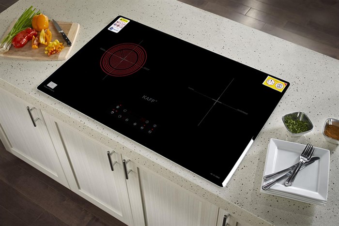 Bếp từ hồng ngoại âm KAFF KF-FL105IC 4400W Màu Đen