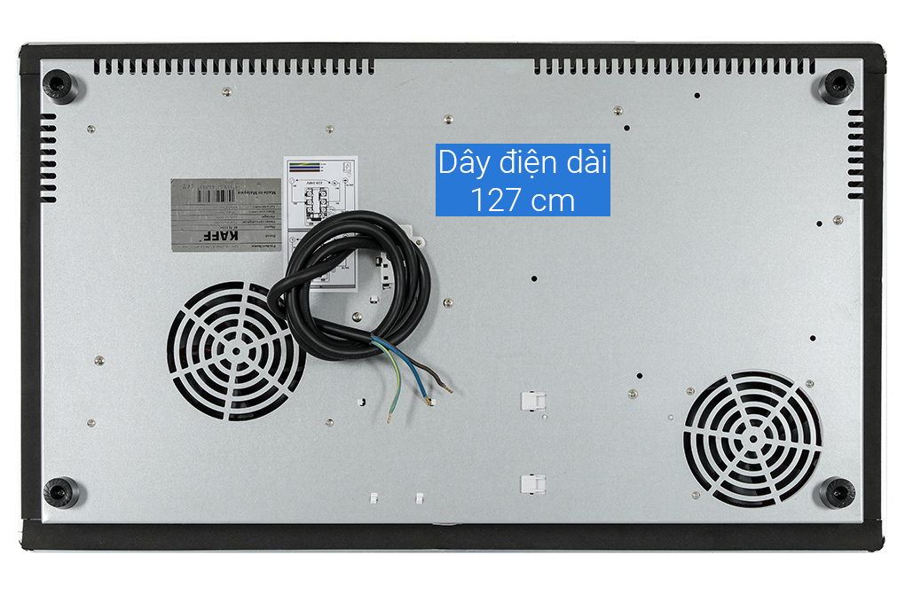 Bếp từ hồng ngoại âm KAFF KF-FL105IC 4400W Màu Đen