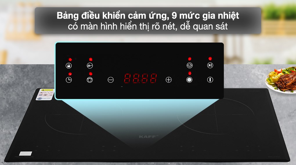 Bếp từ đôi âm KAFF KF-073II 4000W