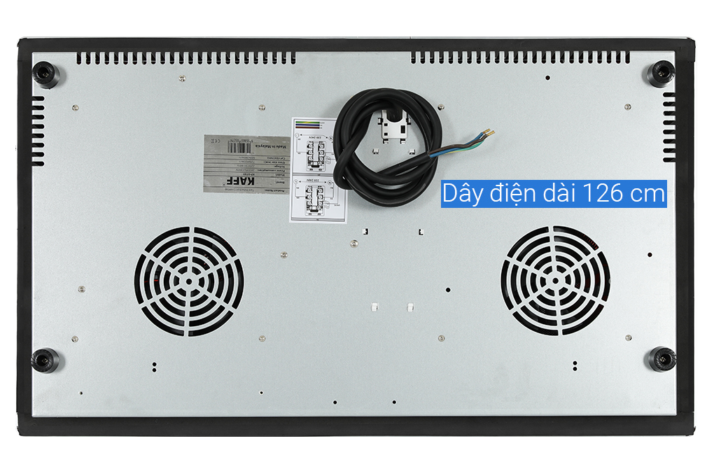 Bếp từ đôi âm KAFF KF-073II 4000W Màu Đen