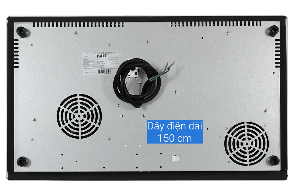 Bếp từ hồng ngoại âm KAFF KF-073IC 4200W Màu Đen