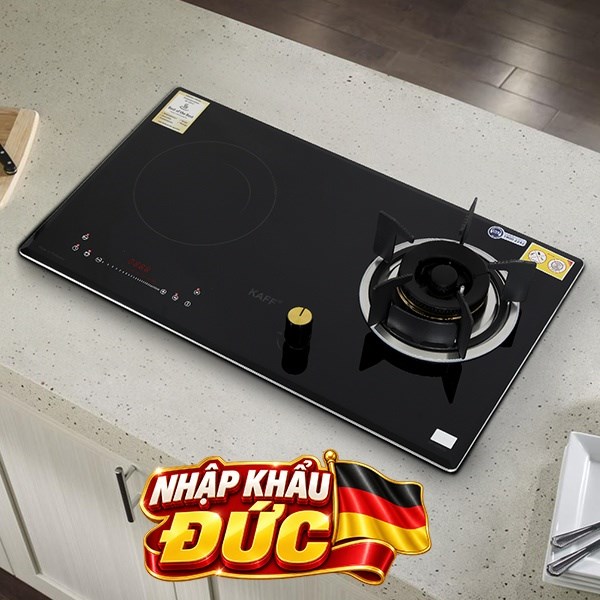 Bếp từ kết hợp ga âm KAFF KF-088IG 2200W