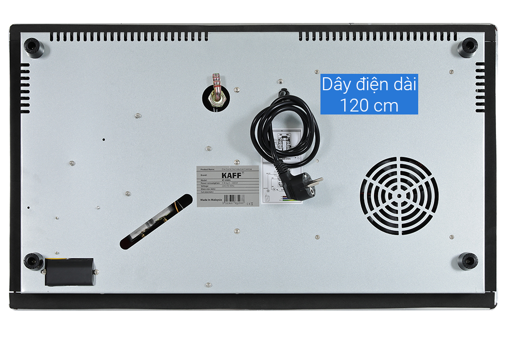 Bếp từ ga âm KAFF KF-088IG Không Màu Đen