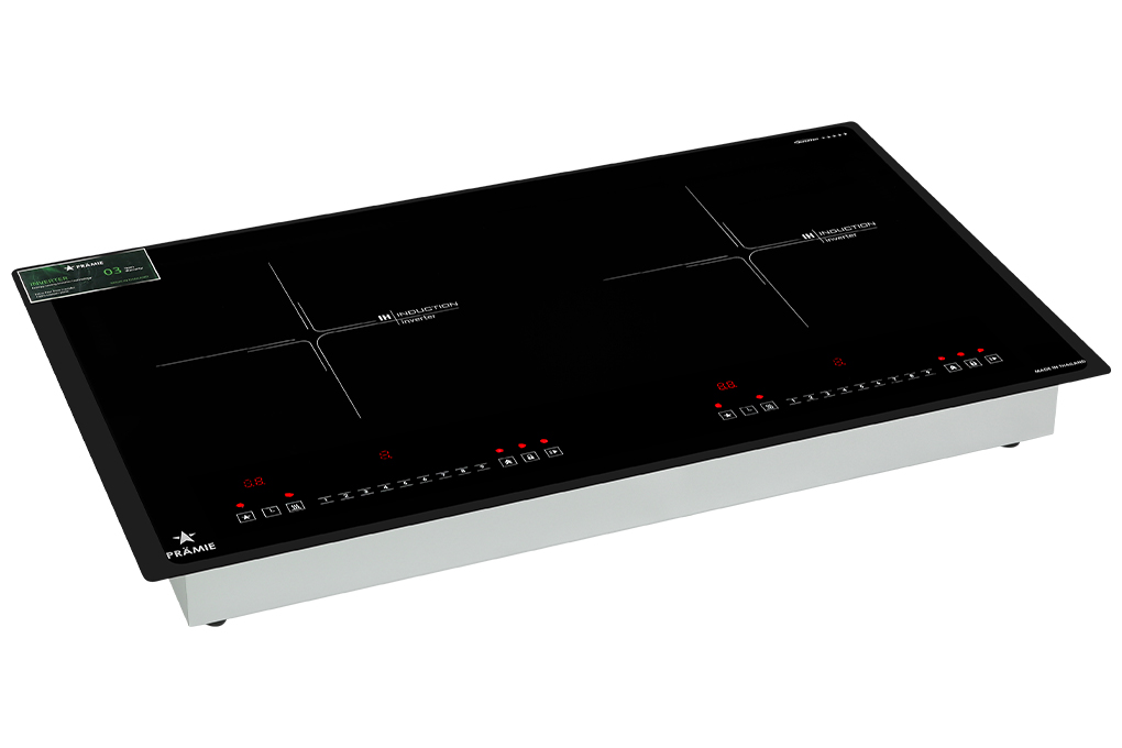 Bếp từ đôi âm Pramie PRTH-A2 4800W Màu Đen