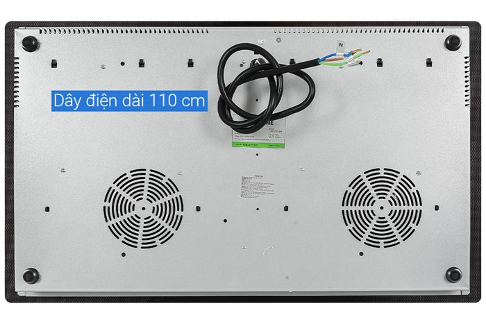 Bếp từ đôi âm Pramie PRTH-A2 4800W Màu Đen